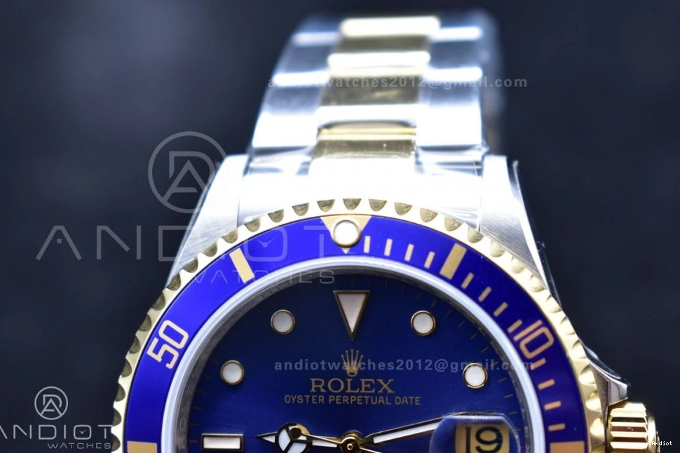 Bluesy Submariner Bracelet Best Edition BPF Vintage 16613 On SS 0213